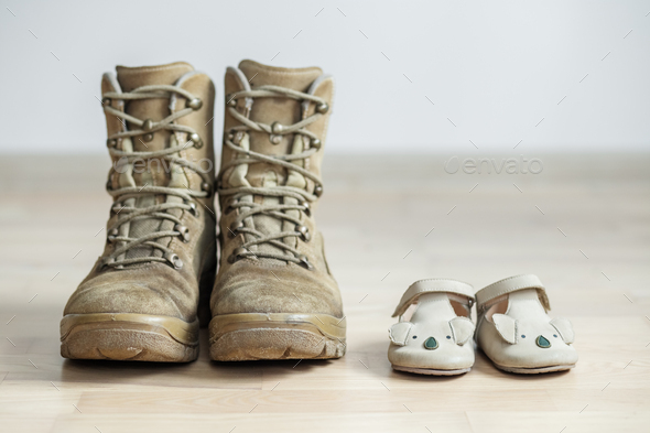 Baby deals military boots